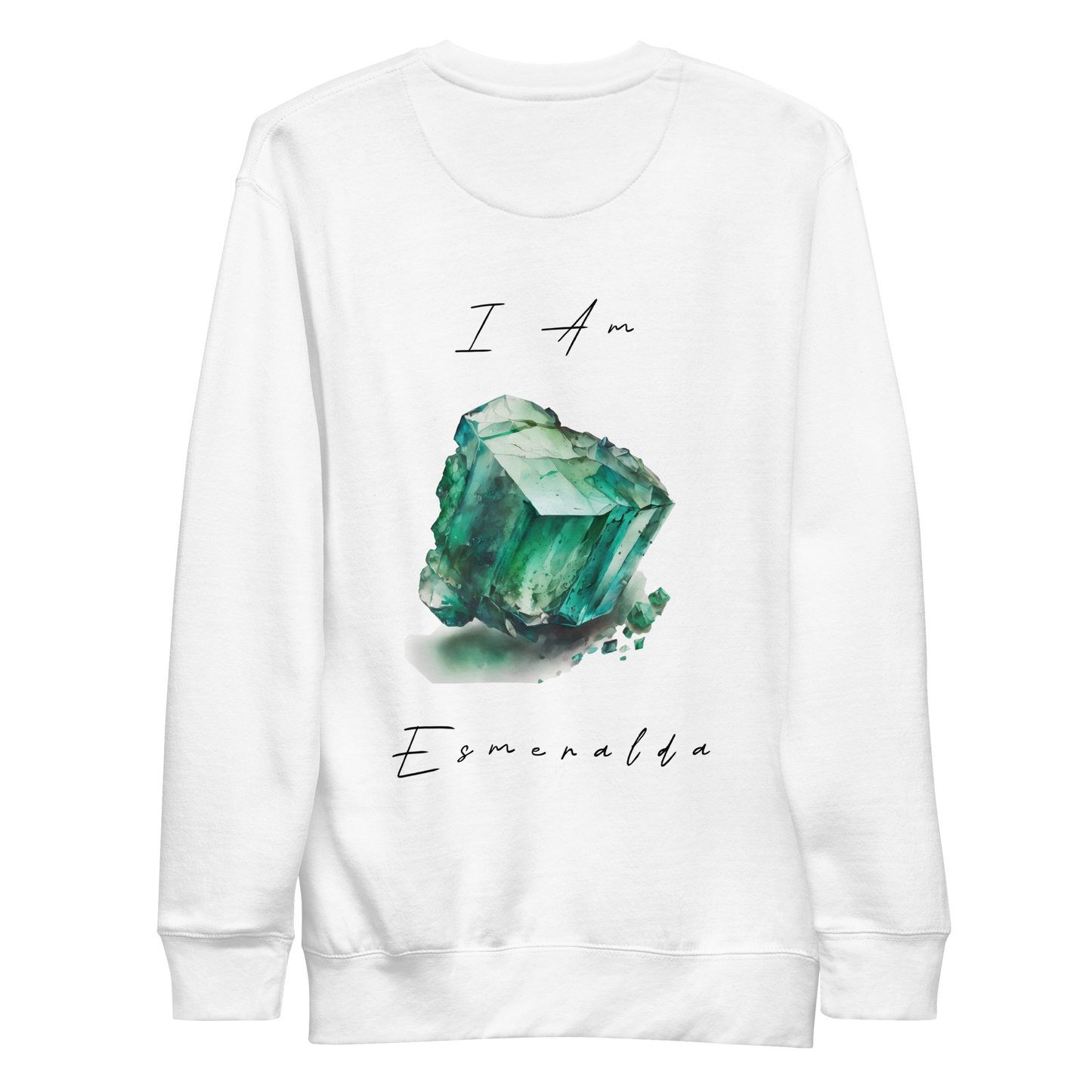 Esmeralda Healing Crystal-Infused Sweatshirt