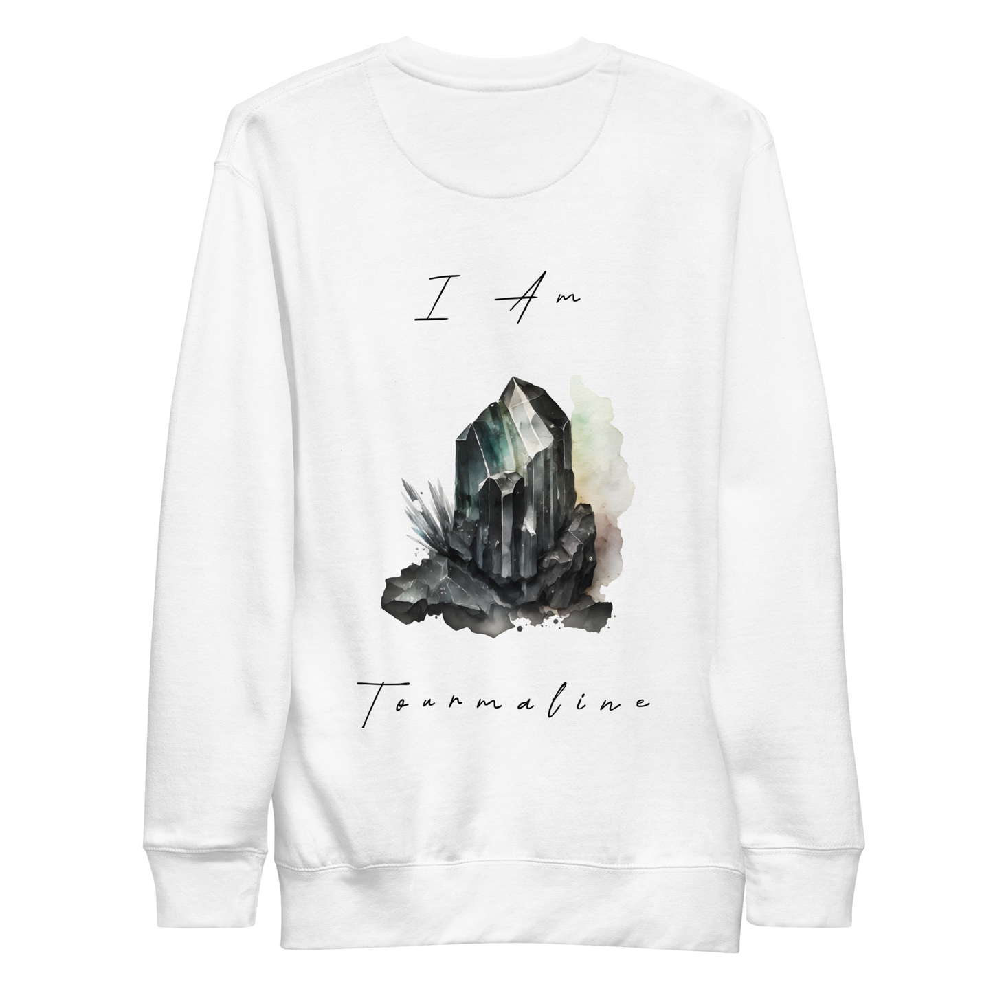 Tourmaline Healing Crystal-Infused Sweatshirt