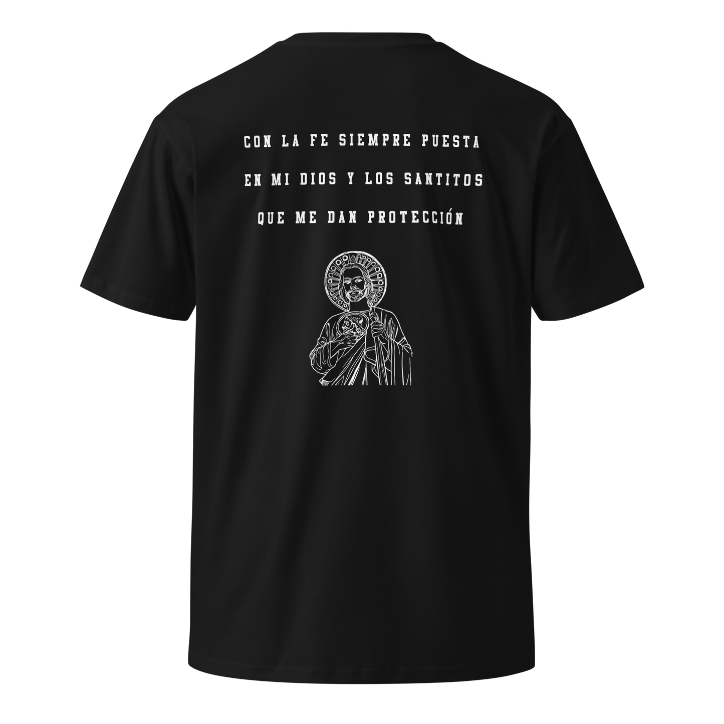 San Judas Men's Authentic Mexican Graphic Quote Tee