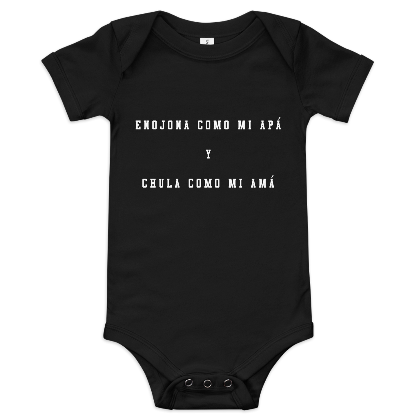 Baby Girl Authentic Mexican Quote Onesie