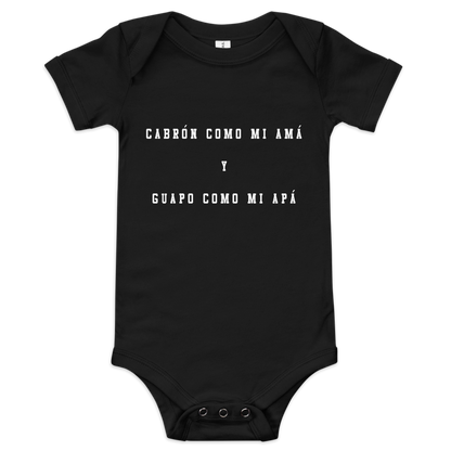 Baby Boy Authentic Mexican Quote Onesie