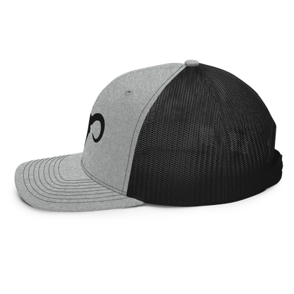 Bull Skull Authentic Mexican-Inspired Embroidered Mesh Trucker Baseball Hat