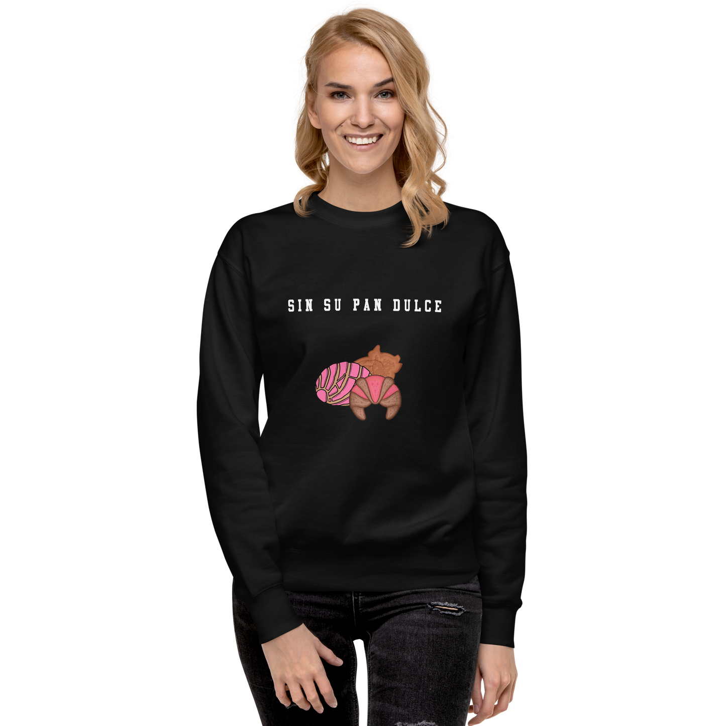 Pan Dulce Couples Matching Cozy Authentic Mexican Graphic Quote Sweatshirt