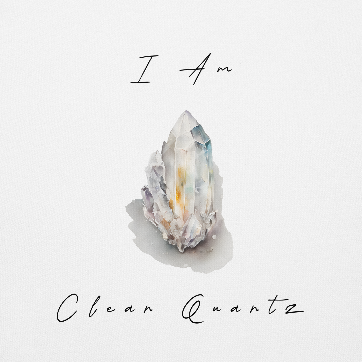 Clear Quartz Healing Crystal-Infused Sweatshirt