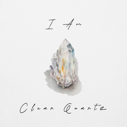 Clear Quartz Healing Crystal-Infused Sweatshirt