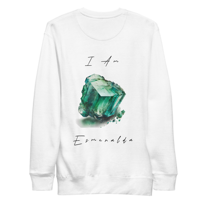 Esmeralda Healing Crystal-Infused Sweatshirt
