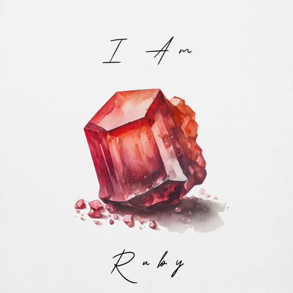 Ruby Healing Crystal-Infused Sweatshirt