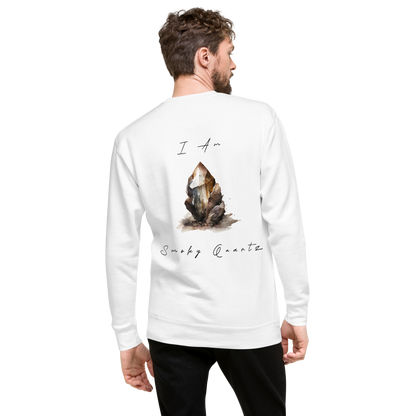 Smokey Quartz Healing Crystal-Infused Sweatshirt