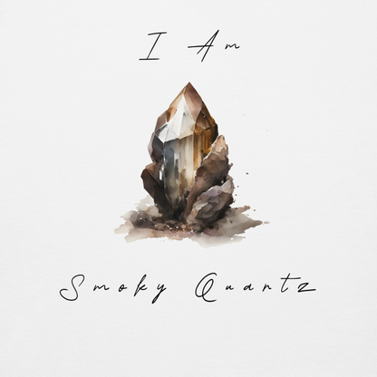 Smokey Quartz Healing Crystal-Infused Sweatshirt