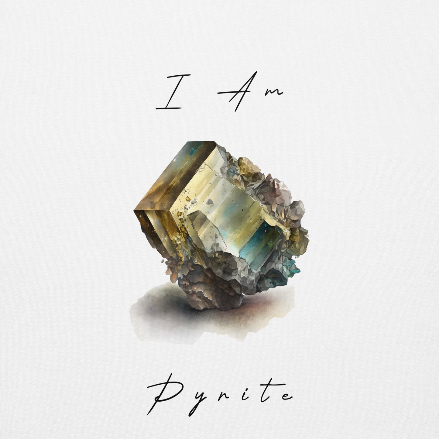 Pyrite Healing Crystal-Infused Sweatshirt