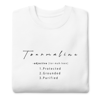 Tourmaline Healing Crystal-Infused Sweatshirt