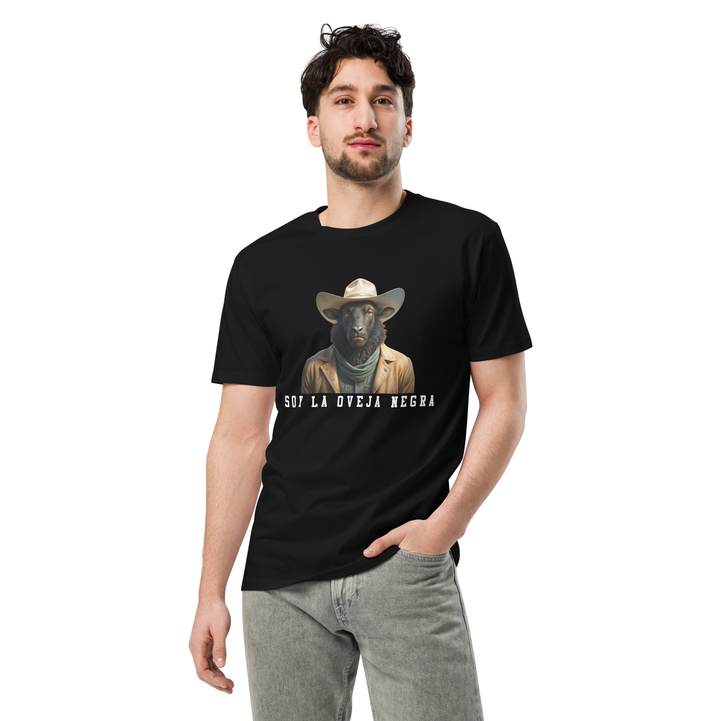 Oveja Negra Men's Authentic Mexican Graphic Quote Tee