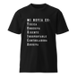 Mi Novia Es Tóxica Mens Authentic Mexican Graphic Quote Tee