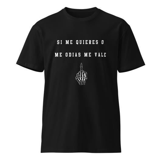 Si No Me Quieres Dicho Men's Authentic Mexican Graphic Quote Tee