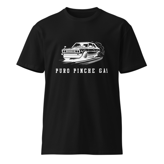 Puro Pinche Gas Men's Authentic Mexican Graphic Quote Tee