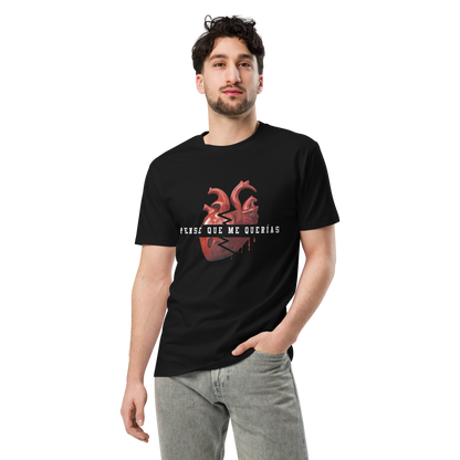 Pensé Que Me Querías Men's Authentic Mexican Graphic Quote Tee