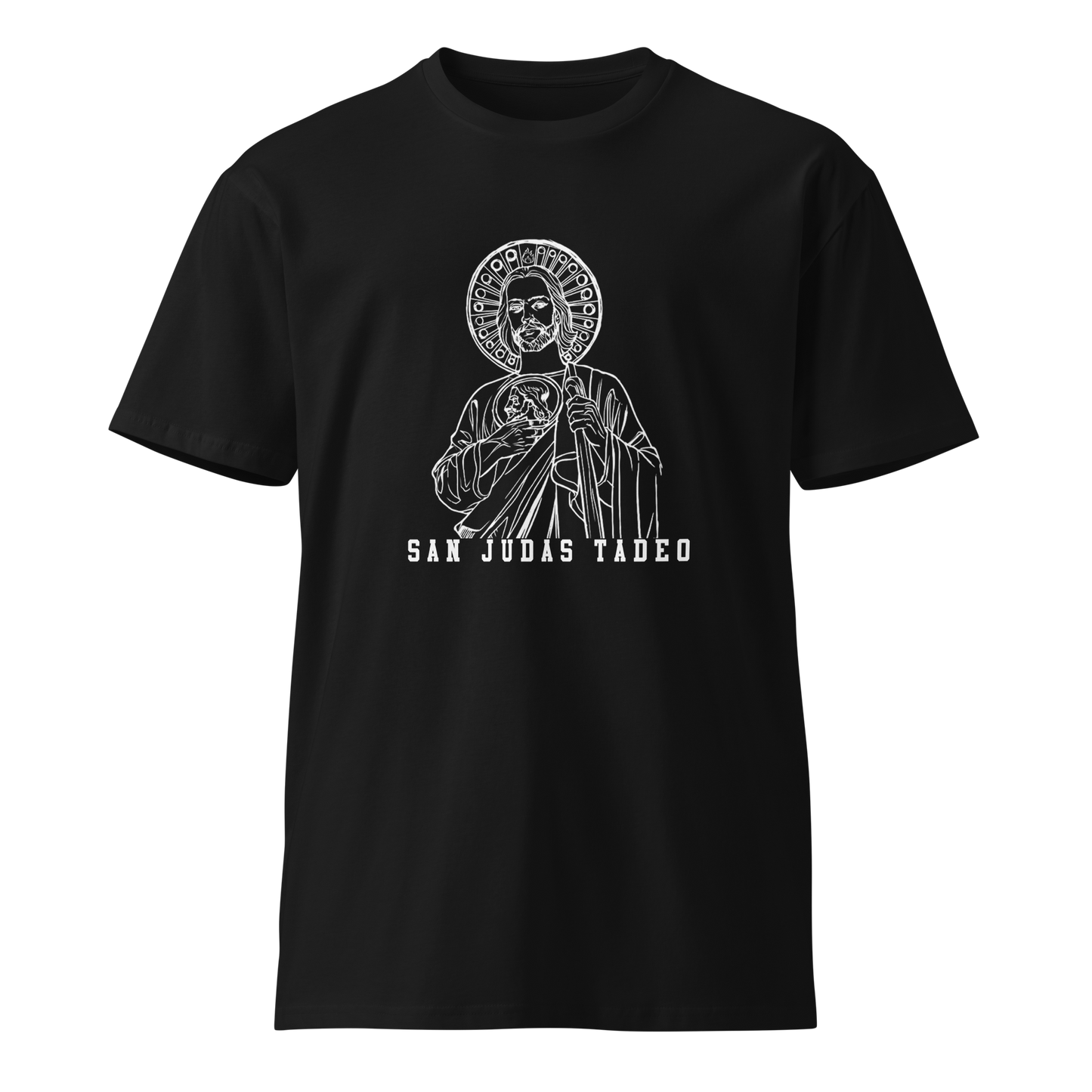 San Judas Men's Authentic Mexican Graphic Quote Tee