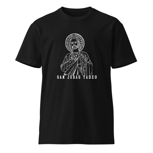 San Judas Men's Authentic Mexican Graphic Quote Tee
