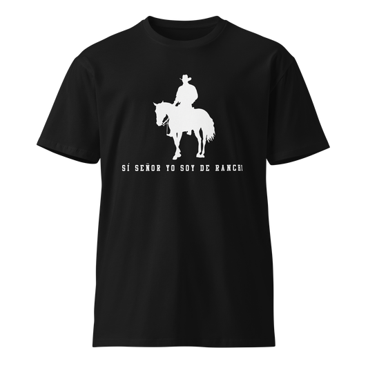 Soy De Rancho Men's Authentic Mexican Graphic Quote Tee