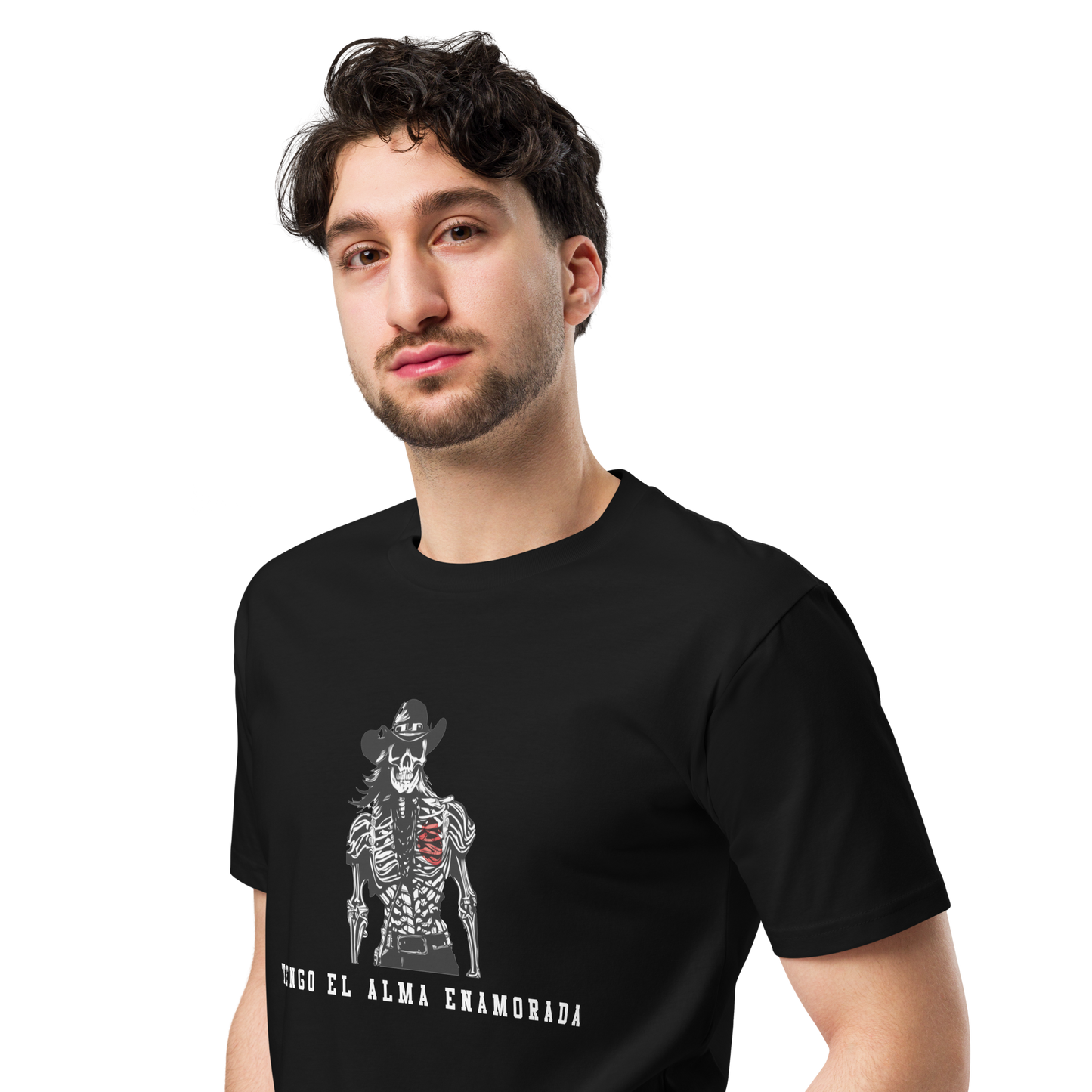 Alma Enamorada Men's Authentic Mexican Graphic Quote Tee