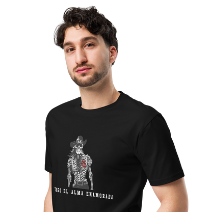 Alma Enamorada Men's Authentic Mexican Graphic Quote Tee