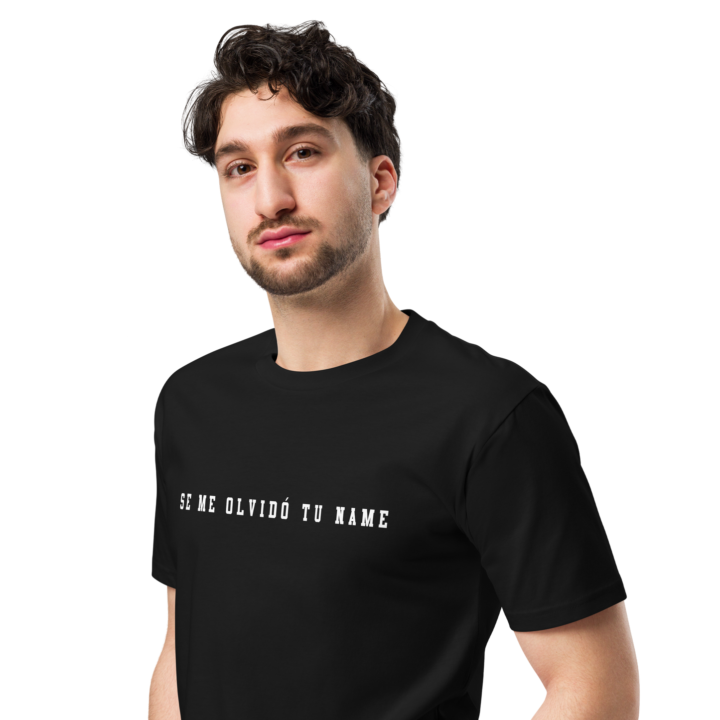 Se Me Olvido Tu Name Men's Authentic Mexican Graphic Quote Tee