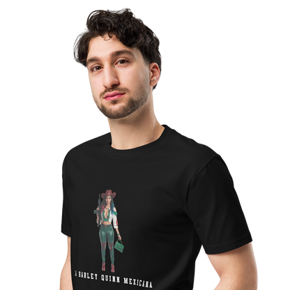 La Harley Quinn Mexicana Men's Authentic Mexican Graphic Quote Tee
