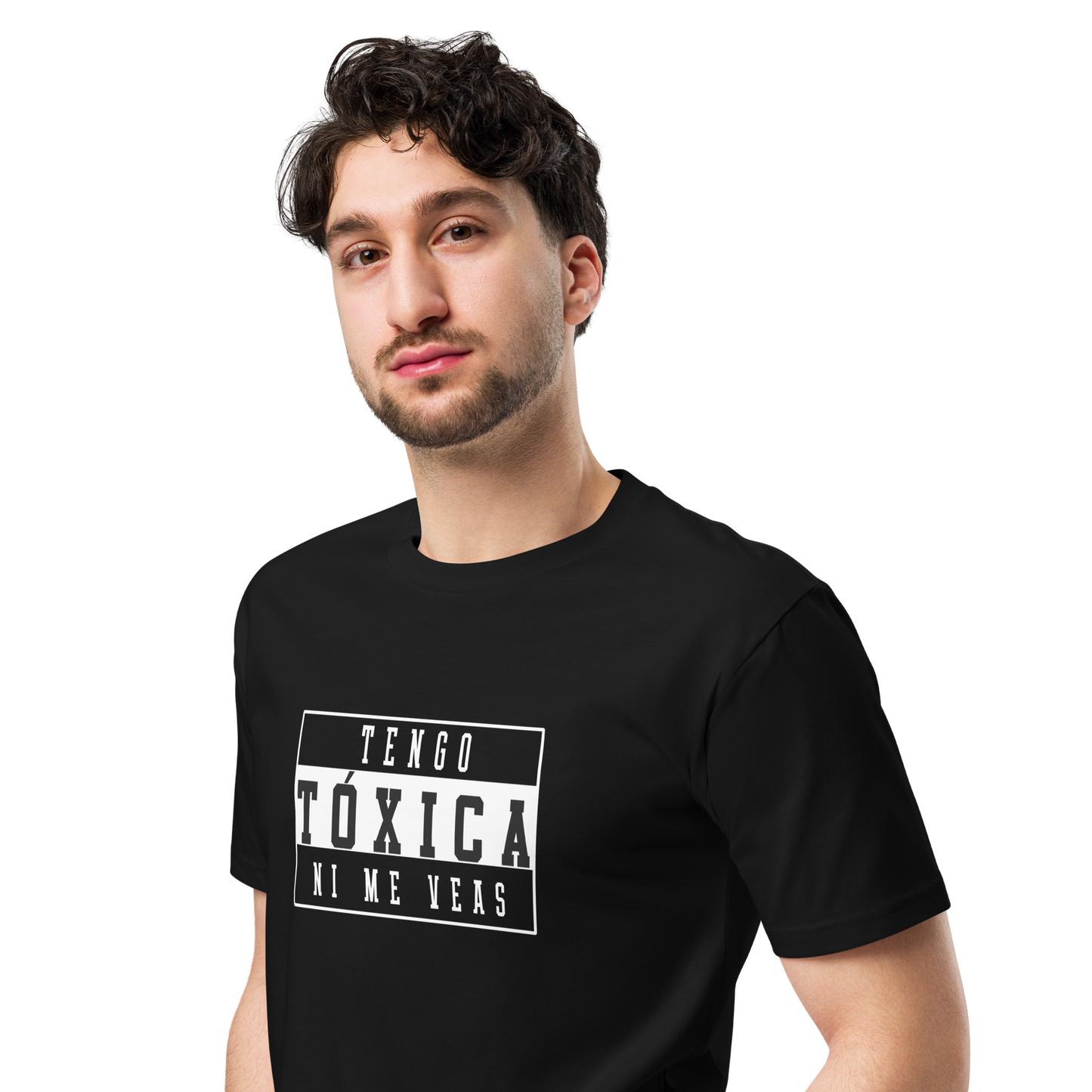 Tengo Tóxica Men's Authentic Mexican Graphic Quote Tee