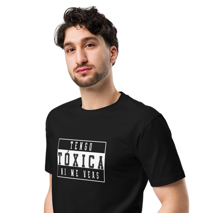 Tengo Tóxica Men's Authentic Mexican Graphic Quote Tee