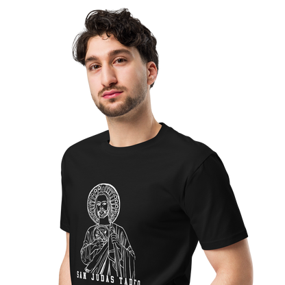 San Judas Men's Authentic Mexican Graphic Quote Tee