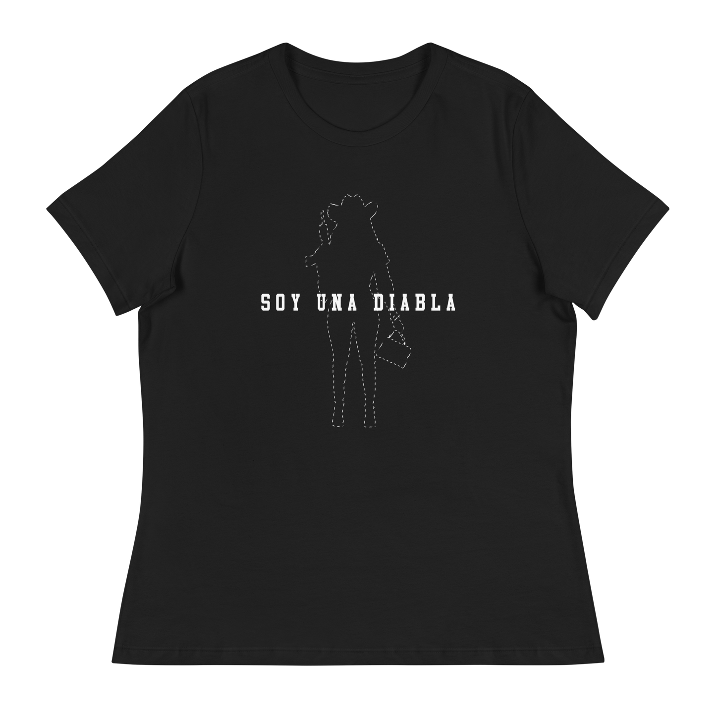 Soy Una Diabla Women's Authentic Mexican Graphic Quote Tee