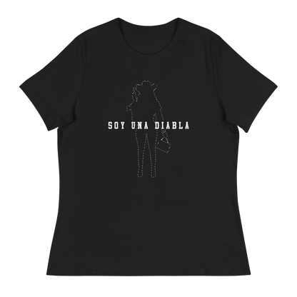 Soy Una Diabla Women's Authentic Mexican Graphic Quote Tee