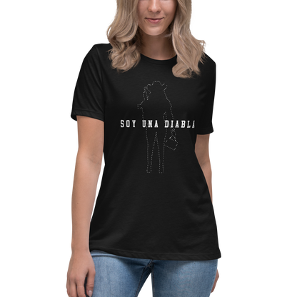 Soy Una Diabla Women's Authentic Mexican Graphic Quote Tee